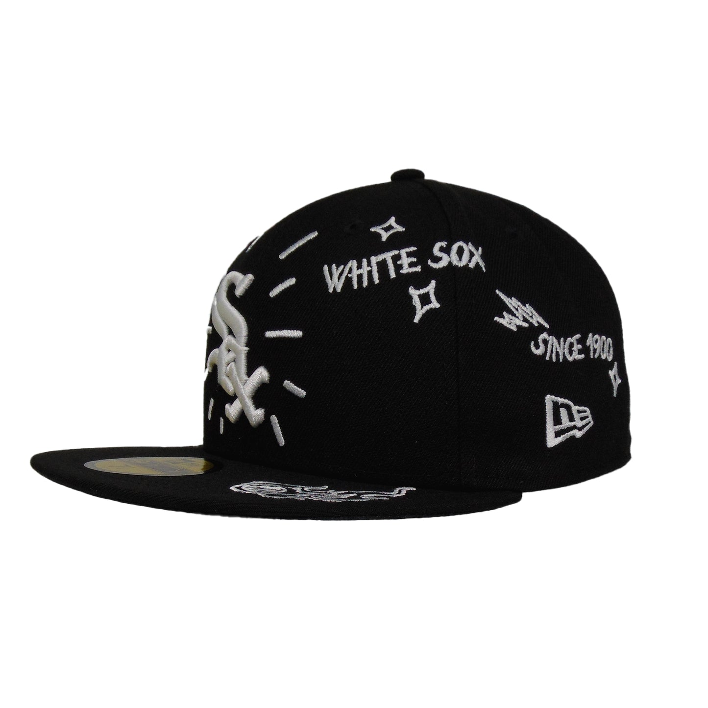 White Sox  59FIFTY Scribble Left View