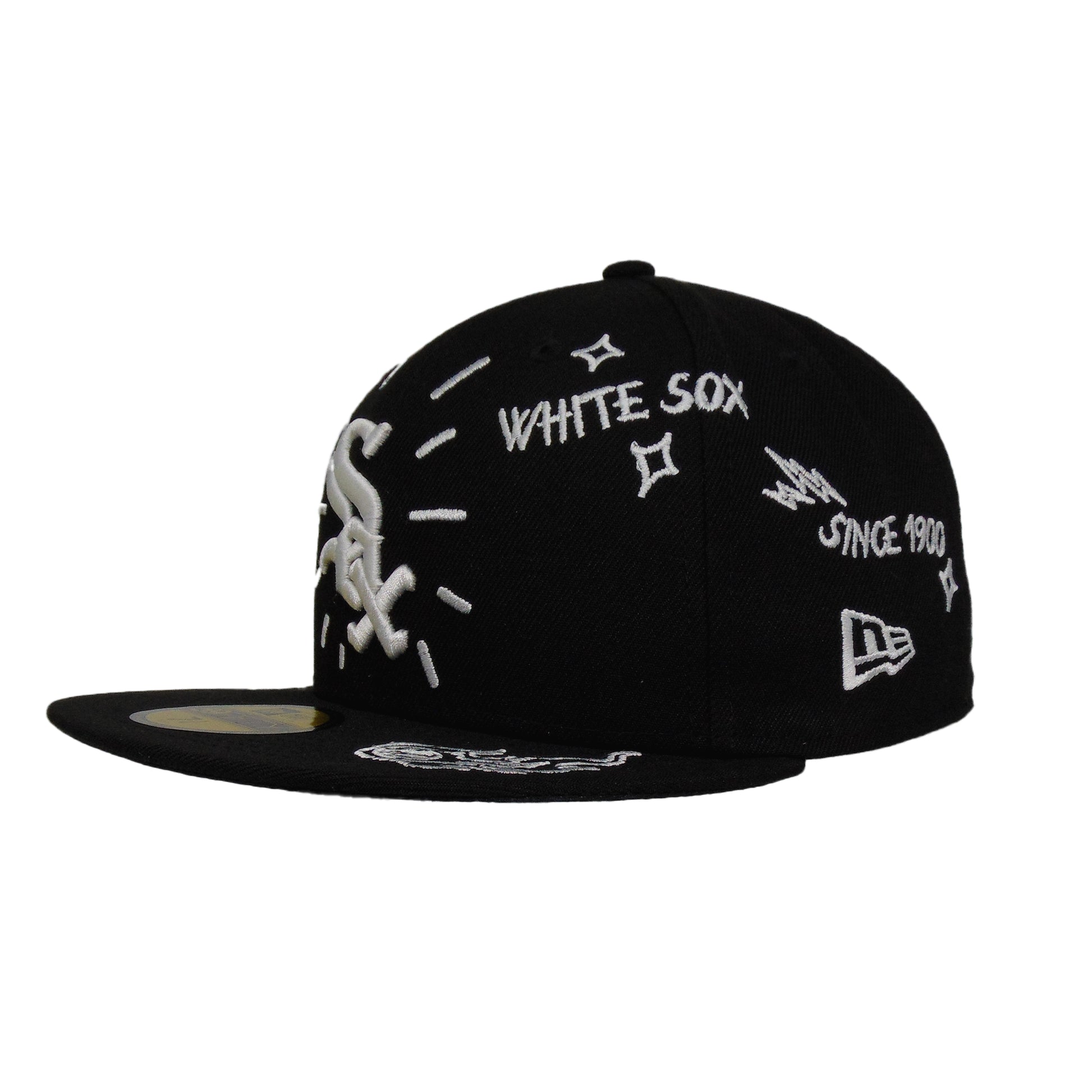 White Sox  59FIFTY Scribble Left View