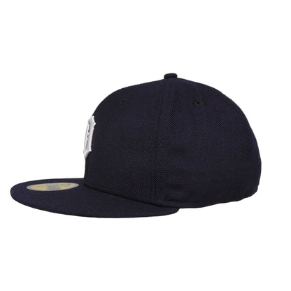 Detroit Tigers Custom New Era 59FIFTY Cap Game 2006 wool Home navy Side View