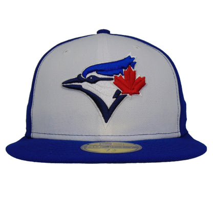 Toronto Blue Jays Authentic Game 59FIFTY New Era Cap White Royal