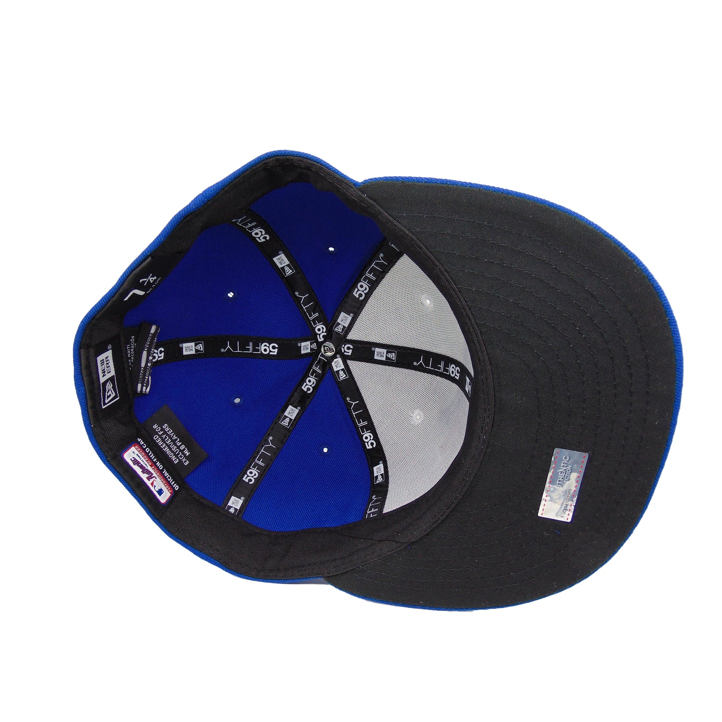 Toronto Blue Jays Authentic Game 59FIFTY New Era Cap White Royal