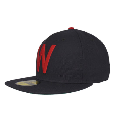 Washington Senators Cooperstown Game New Era 59FIFTY Cap Navy navy Side View