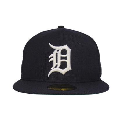 Detroit Tigers Custom New Era 59FIFTY Cap Navy WS68 navy Front View