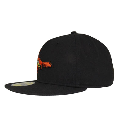 Baltimore Orioles Cooperstown Game New Era 59FIFTY Cap Black black Side View