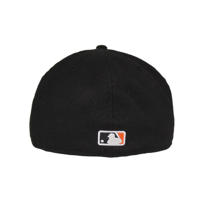 Baltimore Orioles Cooperstown Game New Era 59FIFTY Cap Black black Back View