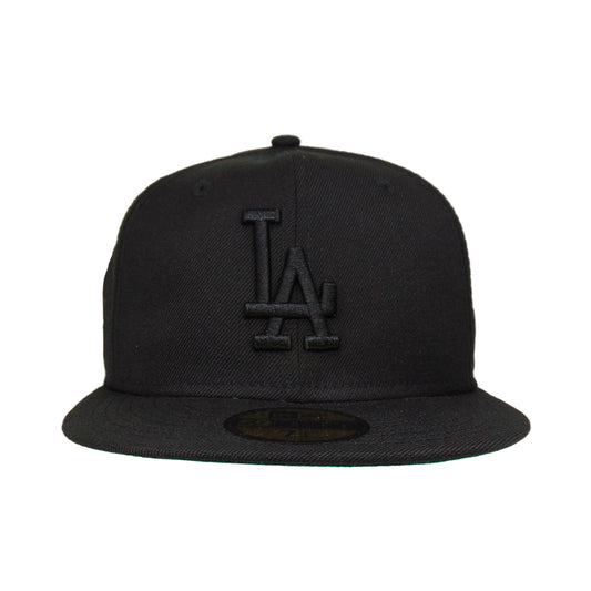 Los Angeles Dodgers New Era 59FIFTY Cap Blackout gray