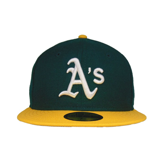 Oakland Athletics Custom New Era 59FIFTY Cap Game 2006 Home