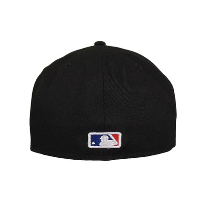Detroit Tigers Custom New Era 59FIFTY Cap 8 MILE RD black Undervisor View