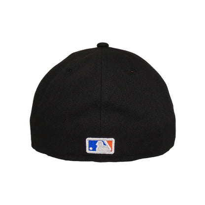 New York Mets Authentic New Era 59FIFTY Cap Black ALT2 black Back View