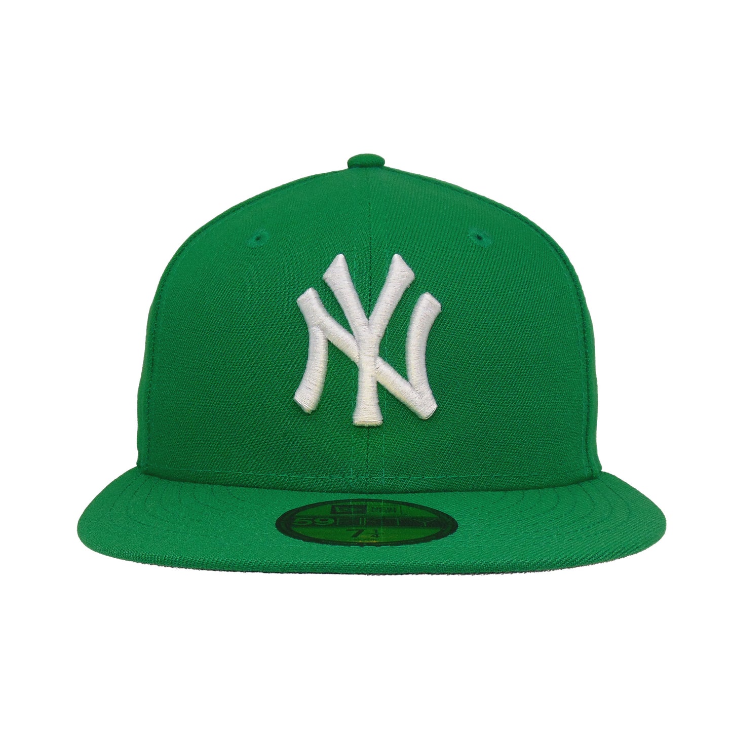 New York Yankees Custom 59FIFTY New Era Cap Kelly Green