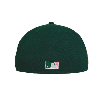 Minnesota Twins Custom New Era 59FIFTY Cap Dark Green Pink dark green
pink Undervisor View