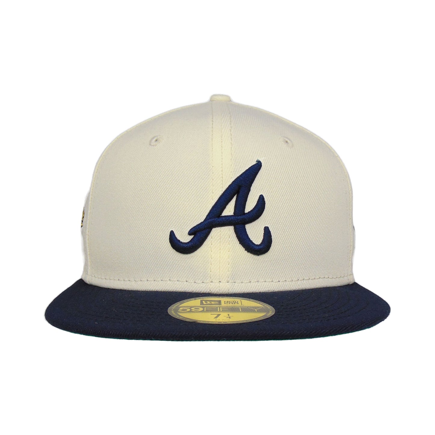 Atlanta Braves Custom New Era 59FIFTY Cap Chrome WS1995