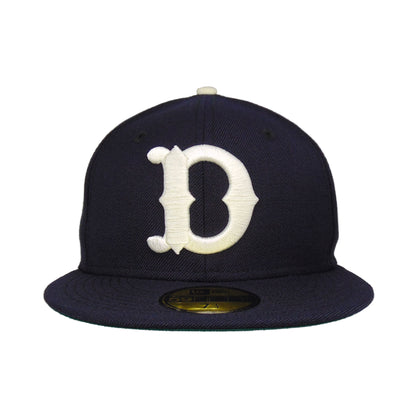 Detroit Tigers Custom New Era 59FIFTY Cap Vintage Navy navy Front View