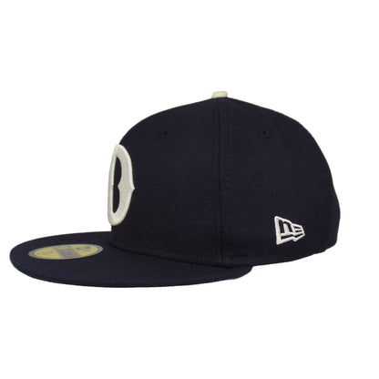 Detroit Tigers Custom New Era 59FIFTY Cap Vintage Navy navy Side View