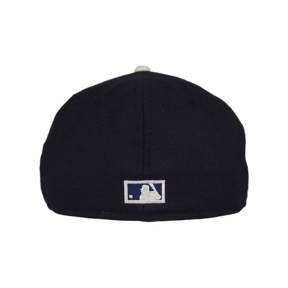 Detroit Tigers Custom New Era 59FIFTY Cap Vintage Navy navy Back View