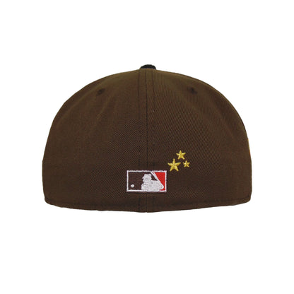 Los Angeles Dodgers Custom New Era Cap Brown Black 75th WS brown
black  Undervisor View