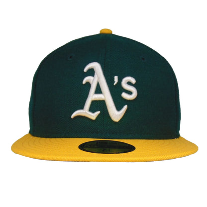 Oakland Athletics Custom New Era 59FIFTY Cap Game 2006 Home