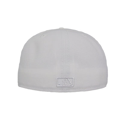 New York Yankees Custom 59FIFTY New Era Cap All White