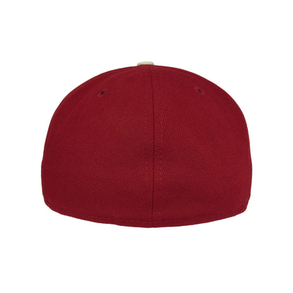 Philadelphia Phillies Cooperstown Game 59FIFTY New Era Cap Cardinal Back View