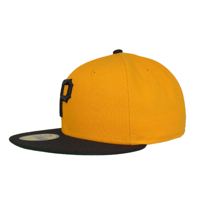 Pittsburgh Pirates Cooperstown Game 59FIFTY New Era Cap 1971 yellow
black  Side View