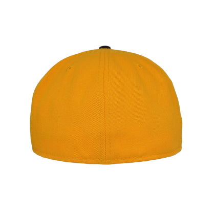 Pittsburgh Pirates Cooperstown Game 59FIFTY New Era Cap 1971 yellow
black  Back View