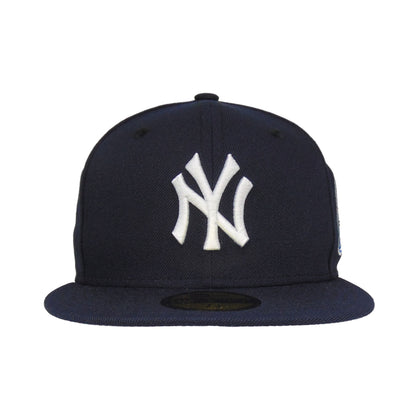 New York Yankees Custom New Era Cap Subway Navy navy Front View