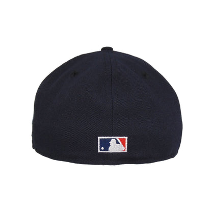 New York Yankees Custom New Era Cap Subway Navy navy Back View