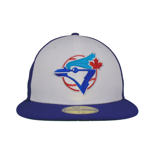 Toronto Blue Jays Cooperstown Game 59FIFTY New Era Cap Royal White