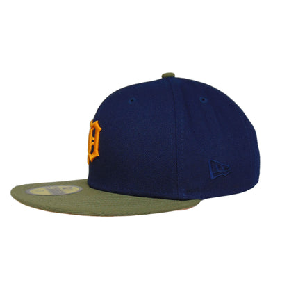 Detroit Tigers Custom New Era 59FIFTY Cap Navy ASG 2005 navy Back View
