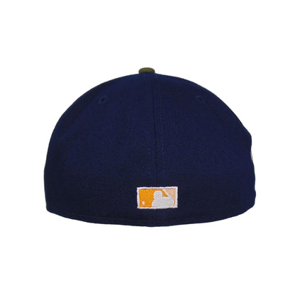 Detroit Tigers Custom New Era 59FIFTY Cap Navy ASG 2005 navy Undervisor View