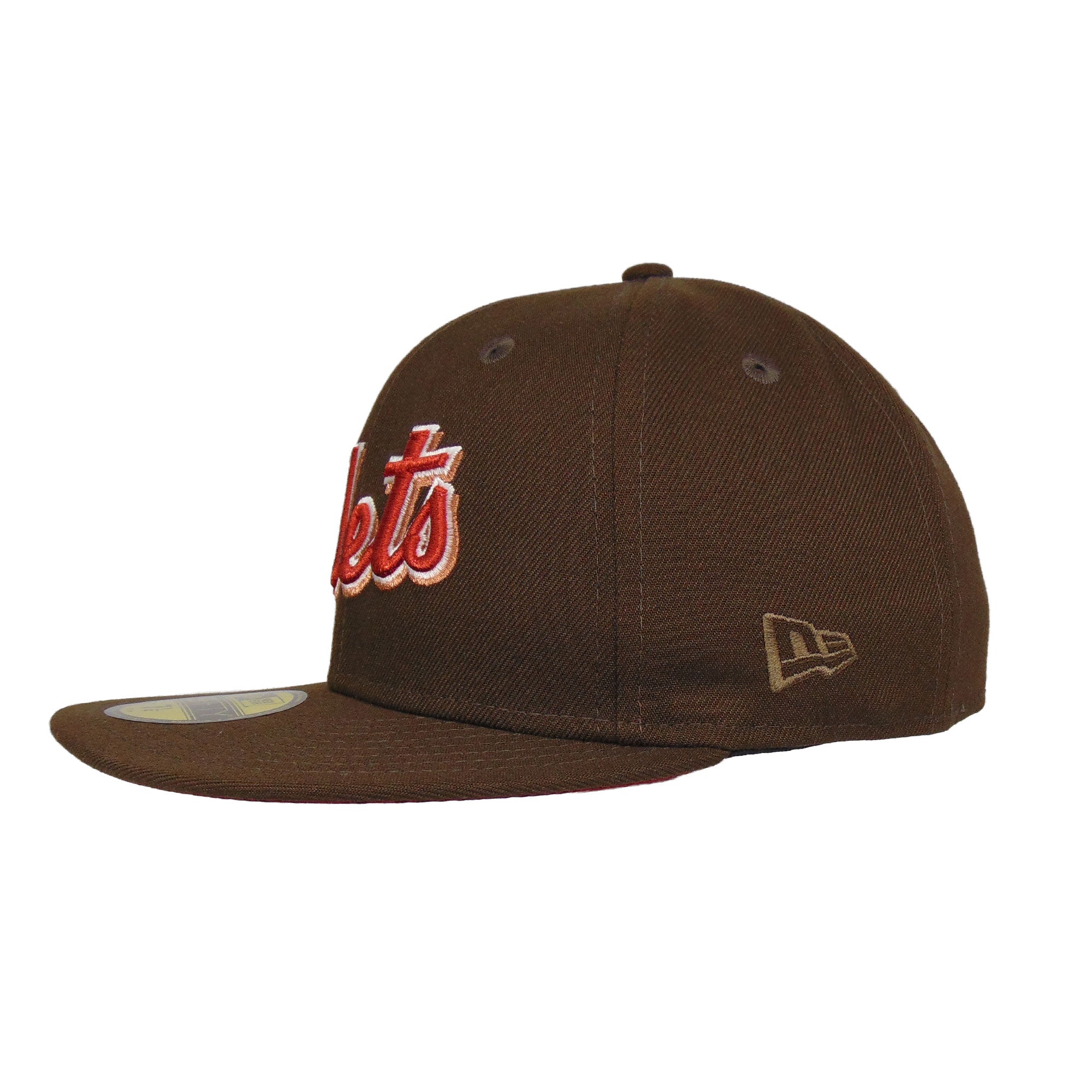 New York Mets New Era JF Custom 59FIFTY Cap Walnut Script