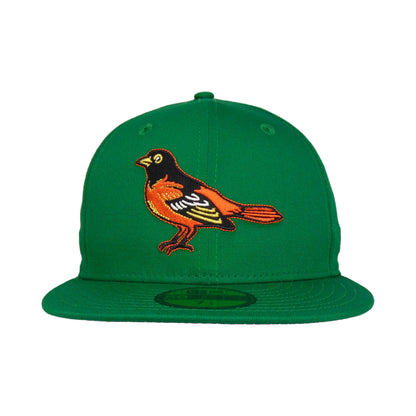 Baltimore Orioles New Era 59FIFTY Cap Kelly Green green Front View