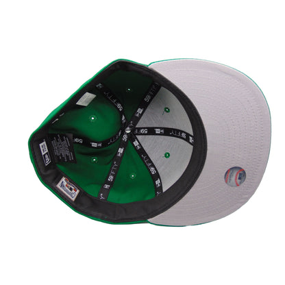 Baltimore Orioles New Era 59FIFTY Cap Kelly Green green Undervisor View