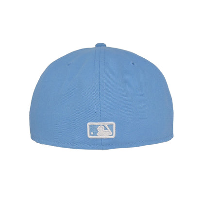 Los Angeles Dodgers Custom New Era 59FIFTY Cap Sky sky blue Back View