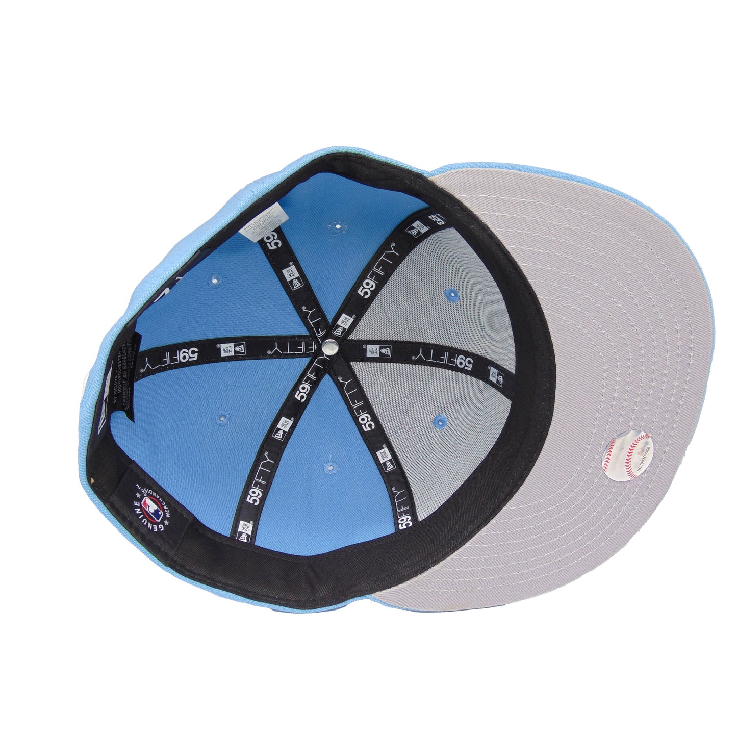 Los Angeles Dodgers Custom New Era 59FIFTY Cap Sky