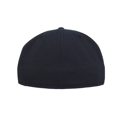 Los Angeles Dodgers Custom New Era 59FIFTY Cap Flip Navy navy Undervisor View