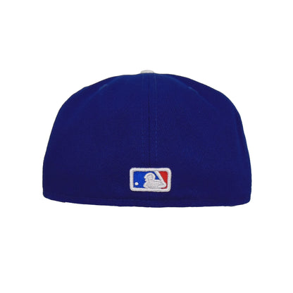 Los Angeles Dodgers Custom New Era 59FIFTY Cap Flip Royal blue Back View