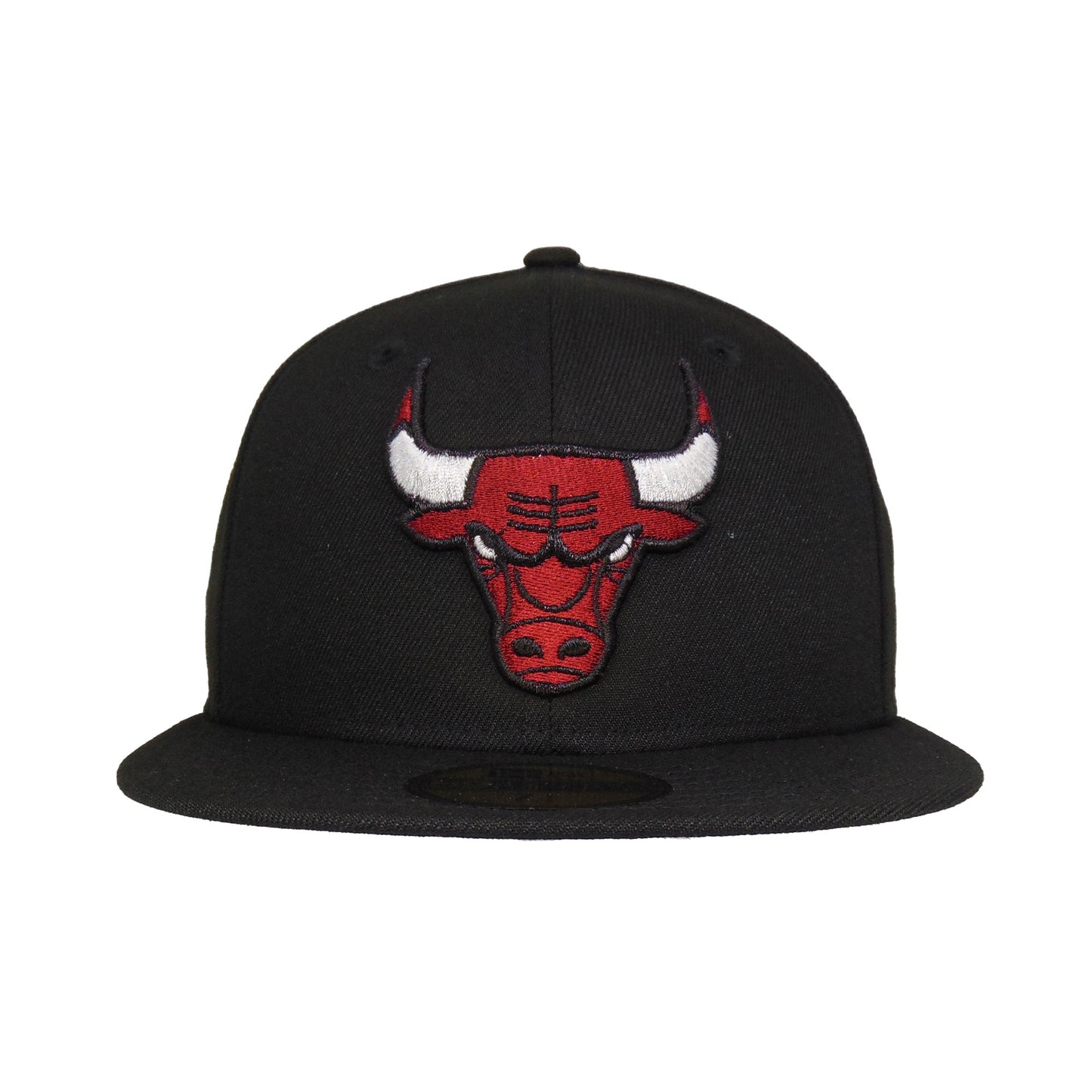 Chicago Bulls Custom New Era 59FIFTY Cap Black