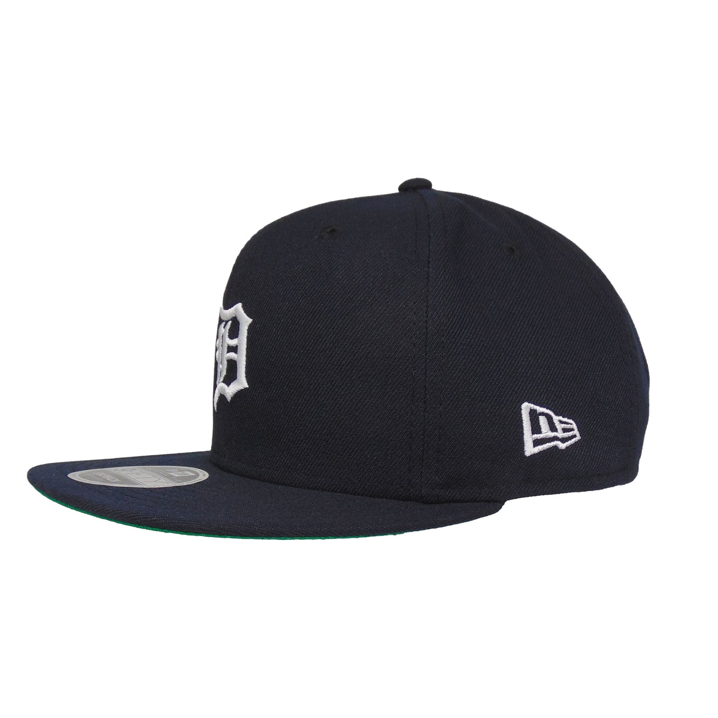 Detroit Tigers Custom New Era Snapback Cap Navy flat