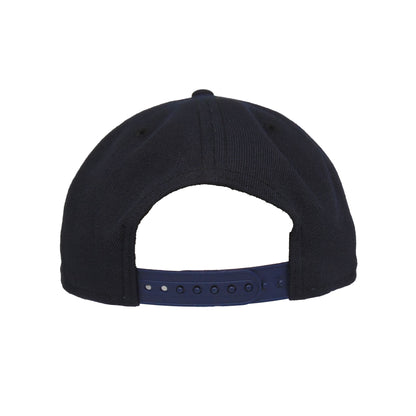 Detroit Tigers Custom New Era Snapback Cap Navy flat navy Back View