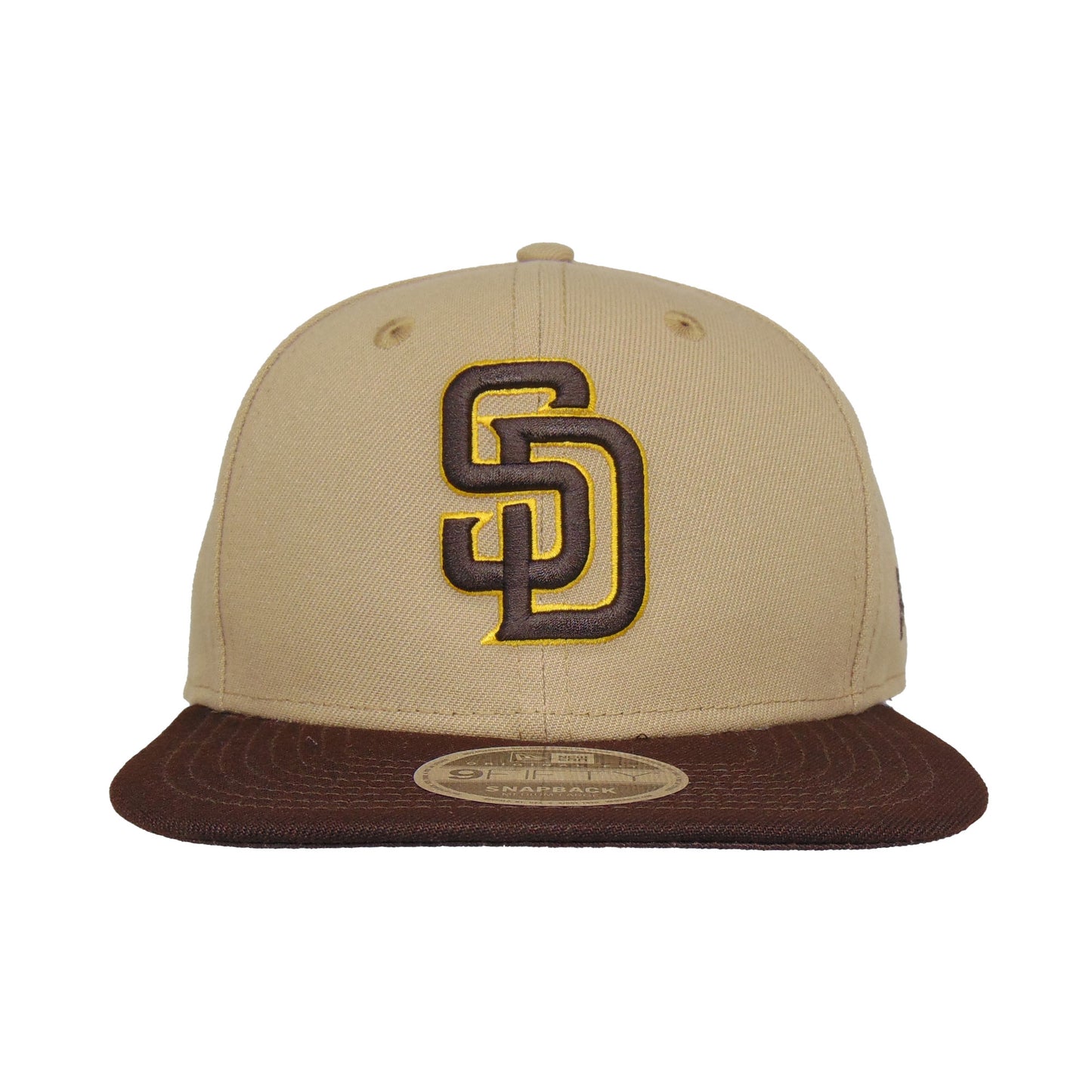 San Diego Padres Custom New Era 9fifty Snapback Cap Camel