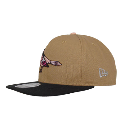 Baltimore Orioles Custom 9FIFTY New Era Cap Khaki beige
black  Side View