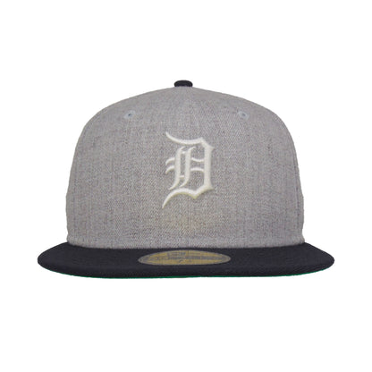 Detroit Tigers Custom New Era 59FIFTY Cap Gray Navy grey
navy Front View