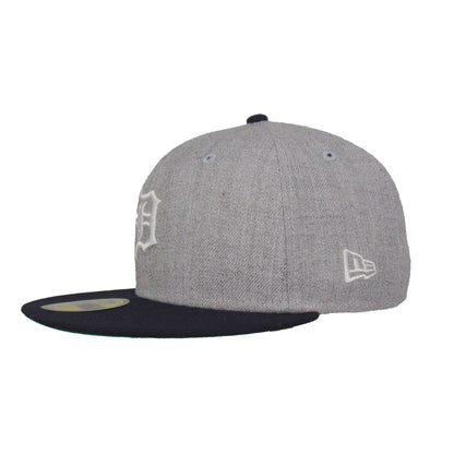 Detroit Tigers Custom New Era 59FIFTY Cap Gray Navy grey
navy Side View