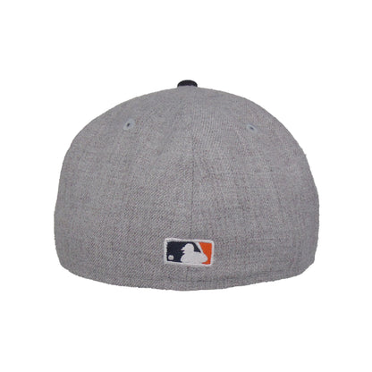 Detroit Tigers Custom New Era 59FIFTY Cap Gray Navy grey
navy Back View