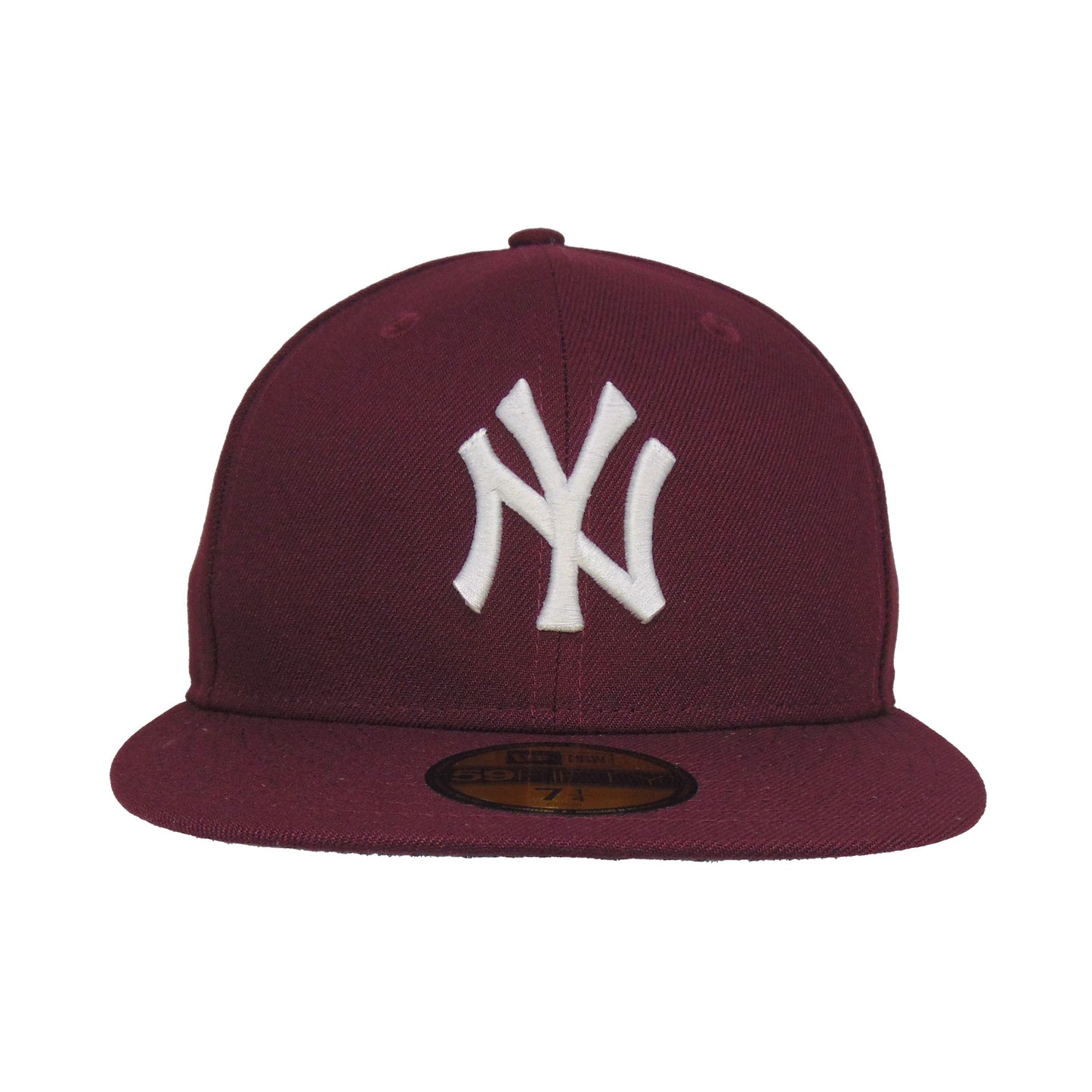 New York Yankees Custom 59FIFTY New Era Cap Maroon