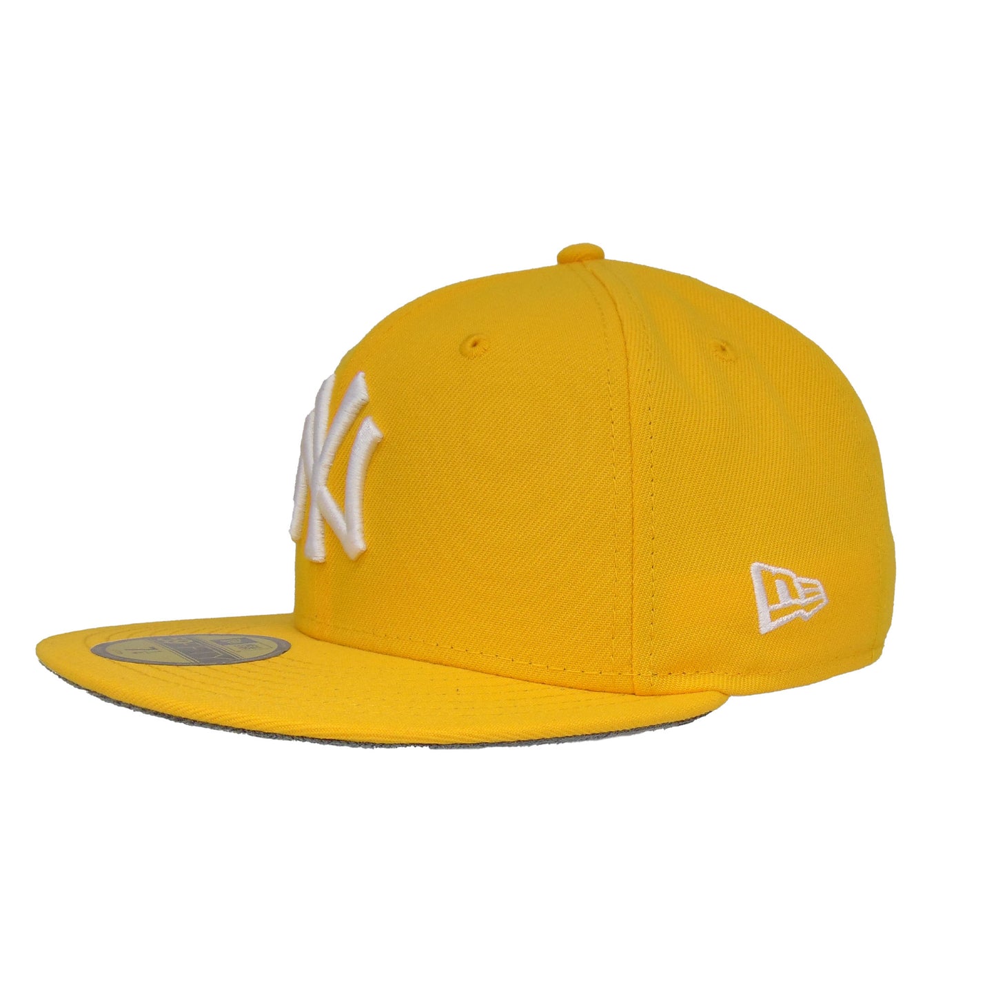 New York Yankees Custom 59FIFTY New Era Cap Yellow