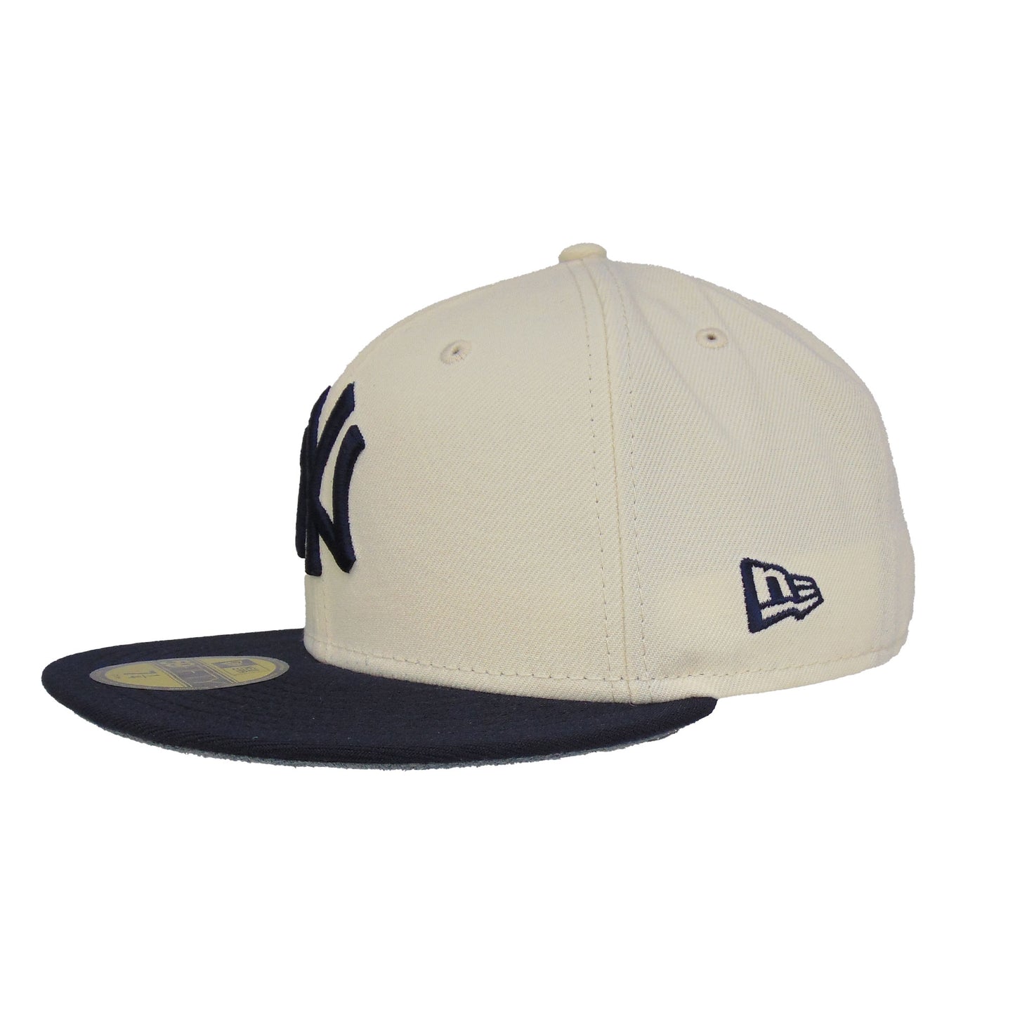 New York Yankees Custom 59FIFTY New Era Cap Chrome