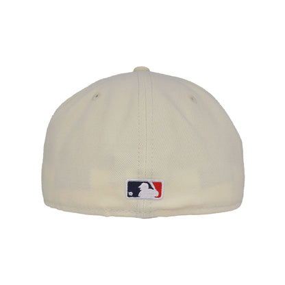New York Yankees Custom 59FIFTY New Era Cap Chrome chrome
navy Back View