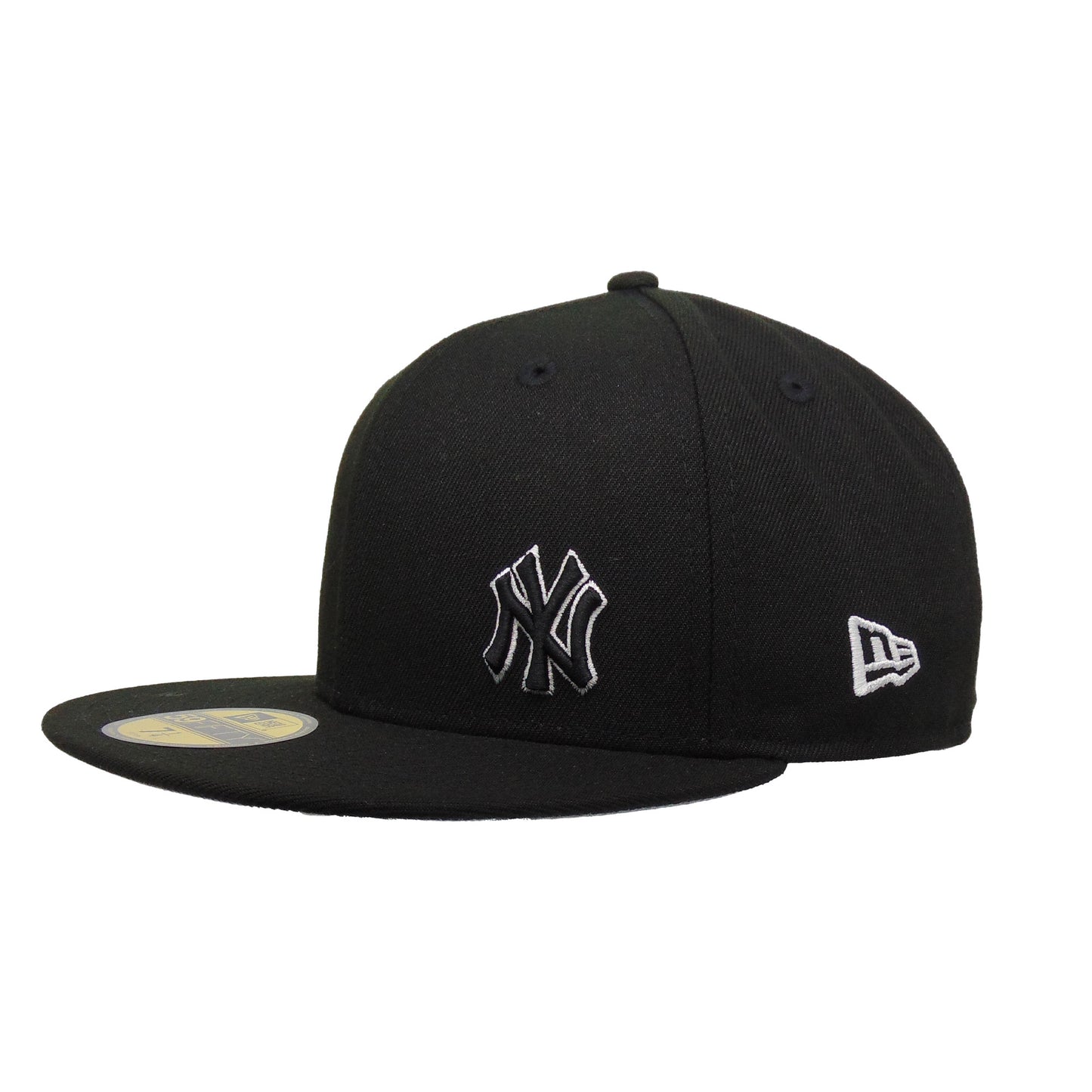 New York Yankees Custom 59FIFTY New Era Cap Flawless Black